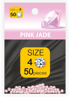 Rhinestones Стразы SS №4 PINK JADE (50 шт.) image