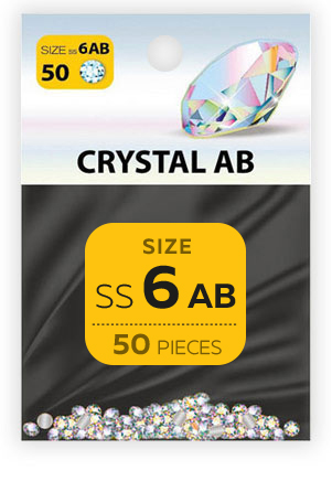 Rhinestones Стразы SS №6AB (50 шт.) image